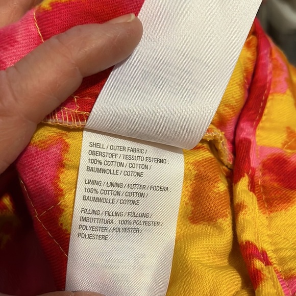 Isaac Mizrahi Live! 3/4 100% cotton quilted jacket. Size XL - Picture 9 of 9